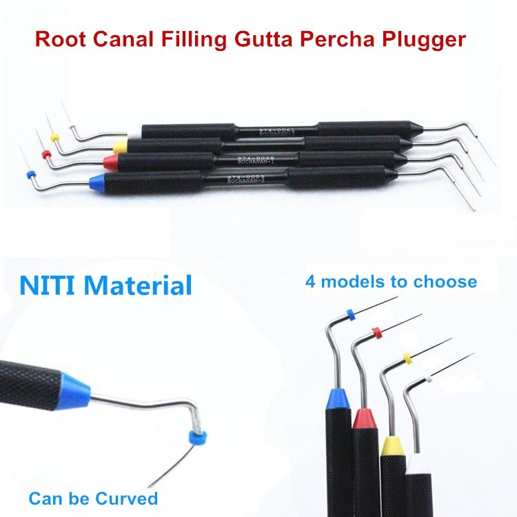 Root canal filling Gutta Percha Plugger