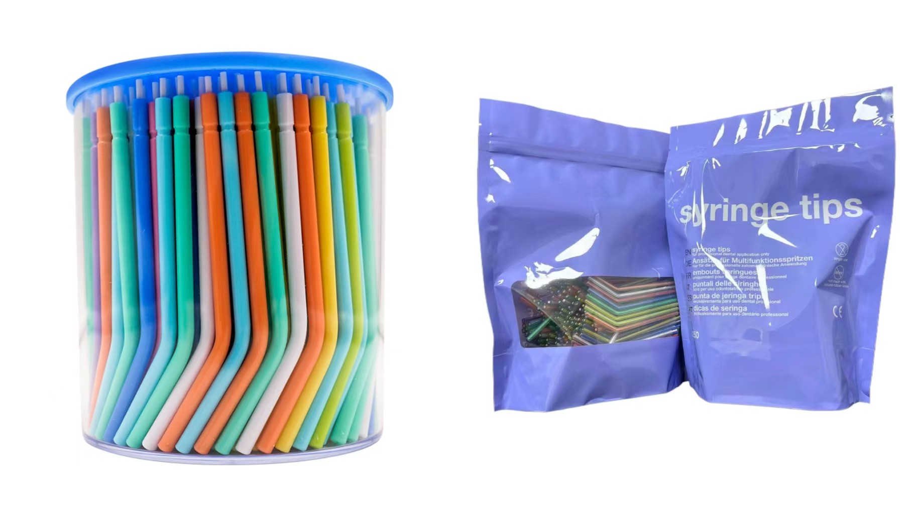 Colorful Disposable Air-water Syringe Tips