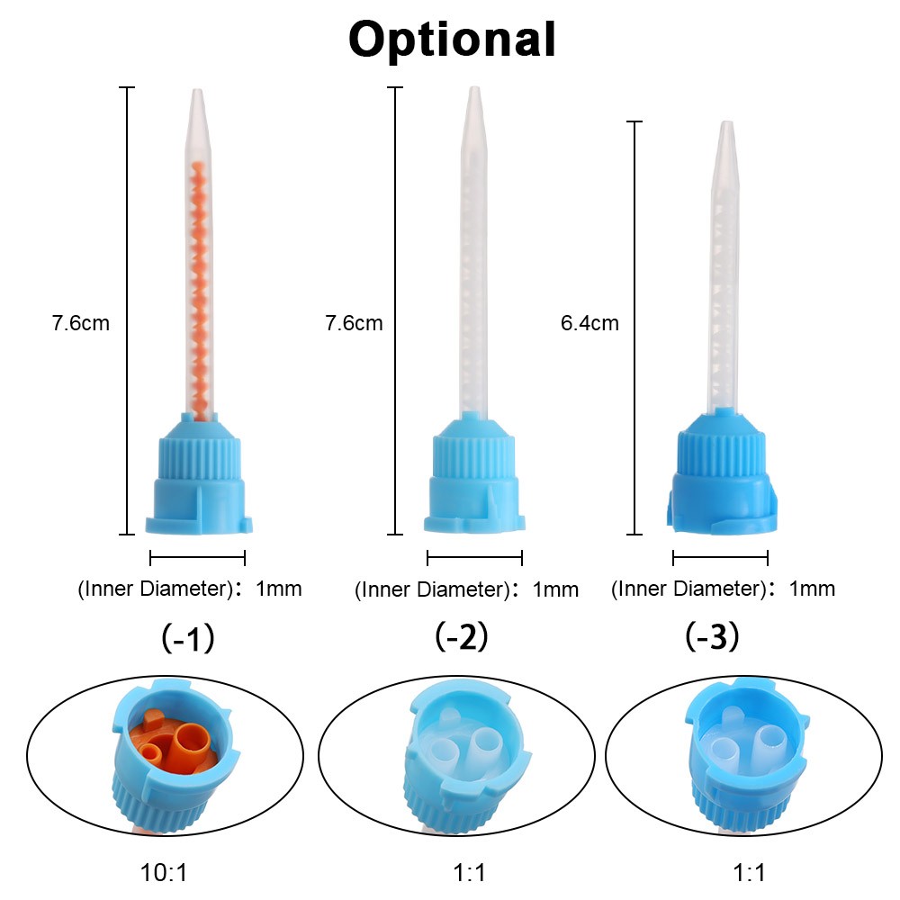 Dental mixing tips