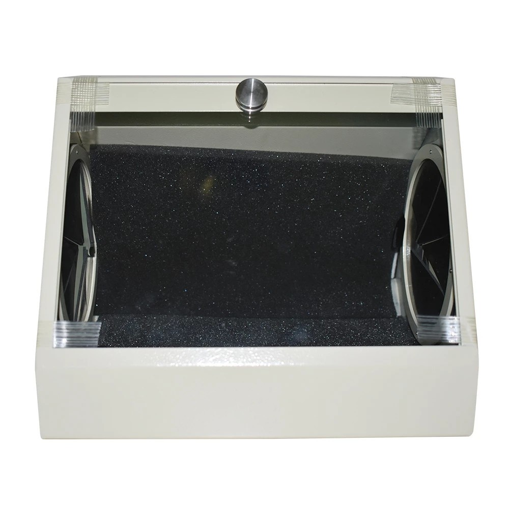 Dental sandblasting box