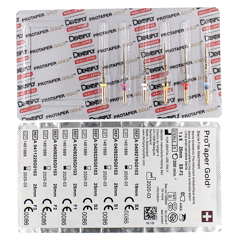 Dentsply GOLD Protaper Files