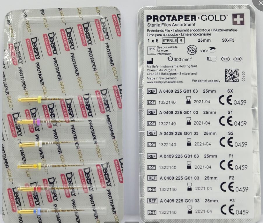 Dentsply GOLD Protaper Files