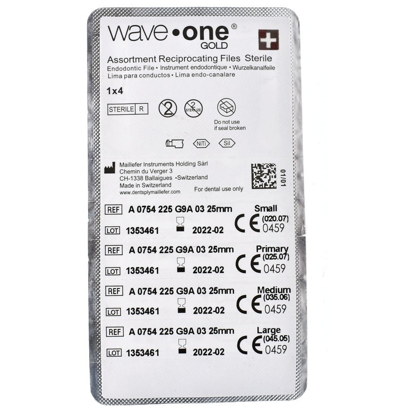 Dentsply Wave-one Gold Files
