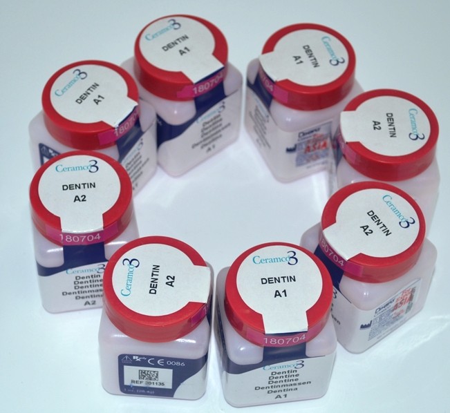 Dentsply ceramco powder