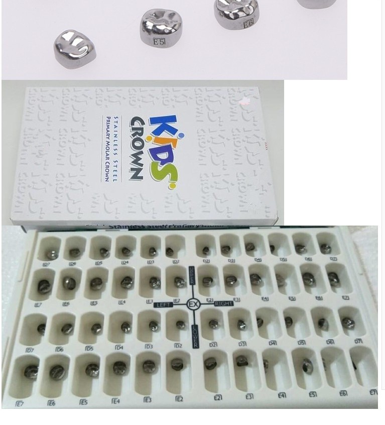 Kids Stainless Steel Dental Crown