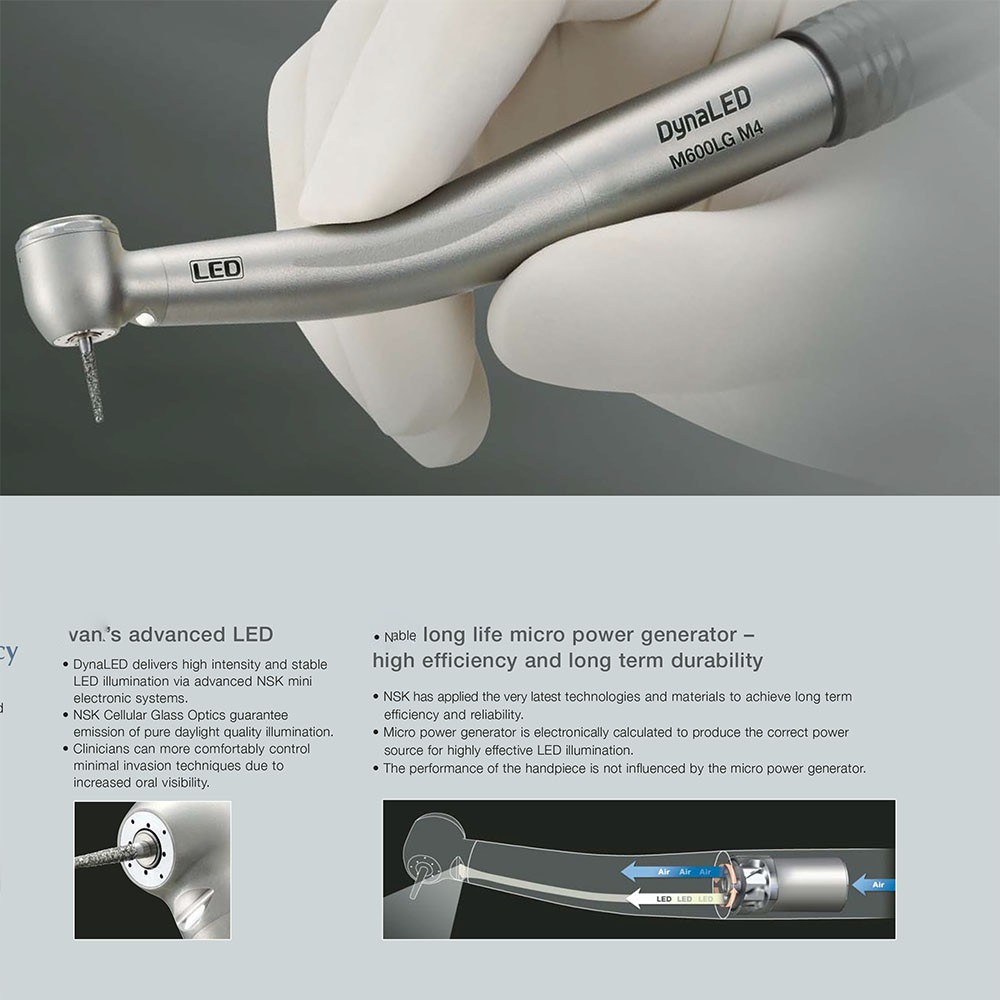 M600LG LED Dental Handpiece with Generator