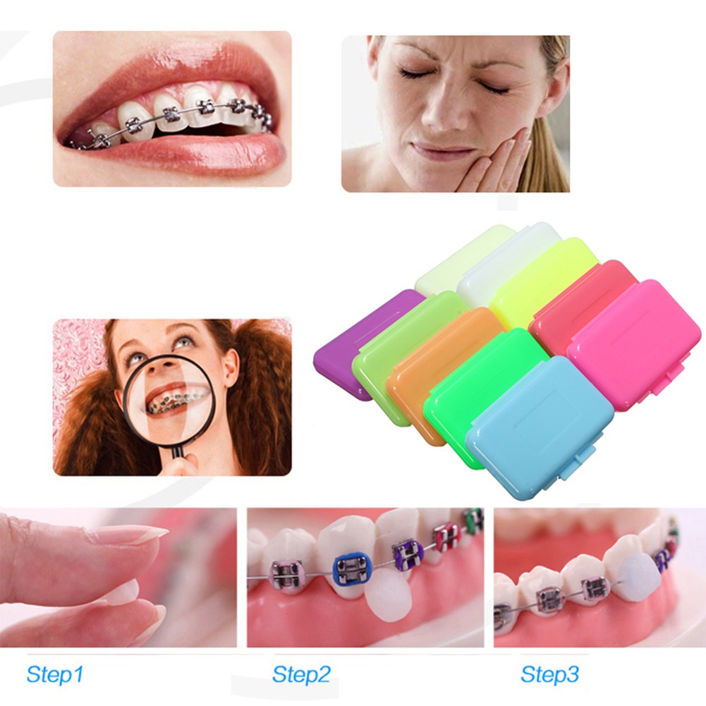 Orthodontic protective wax