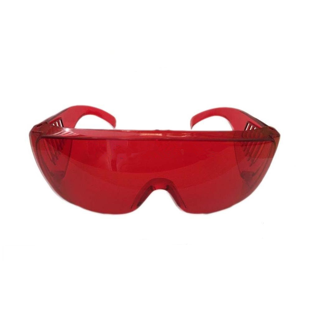 Protective Glass Goggle Color (Red)