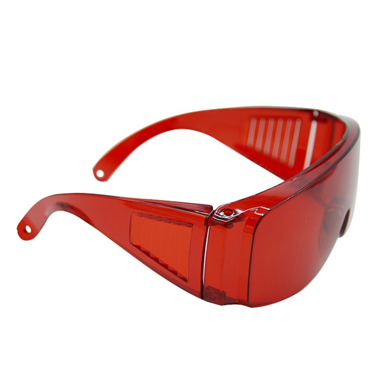 Protective Glass Goggle Color (Red)