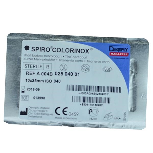 Spiro Colorinox Short Barbed Broaches