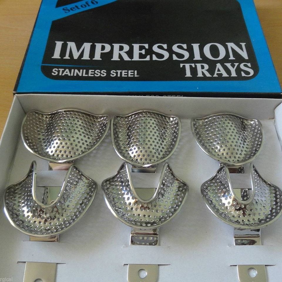 Teeth Trays Stainless Steel 